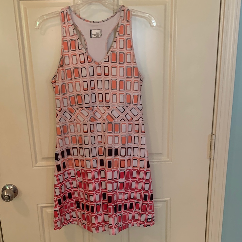 Slazenger Multicolor Geometric Tennis Dress